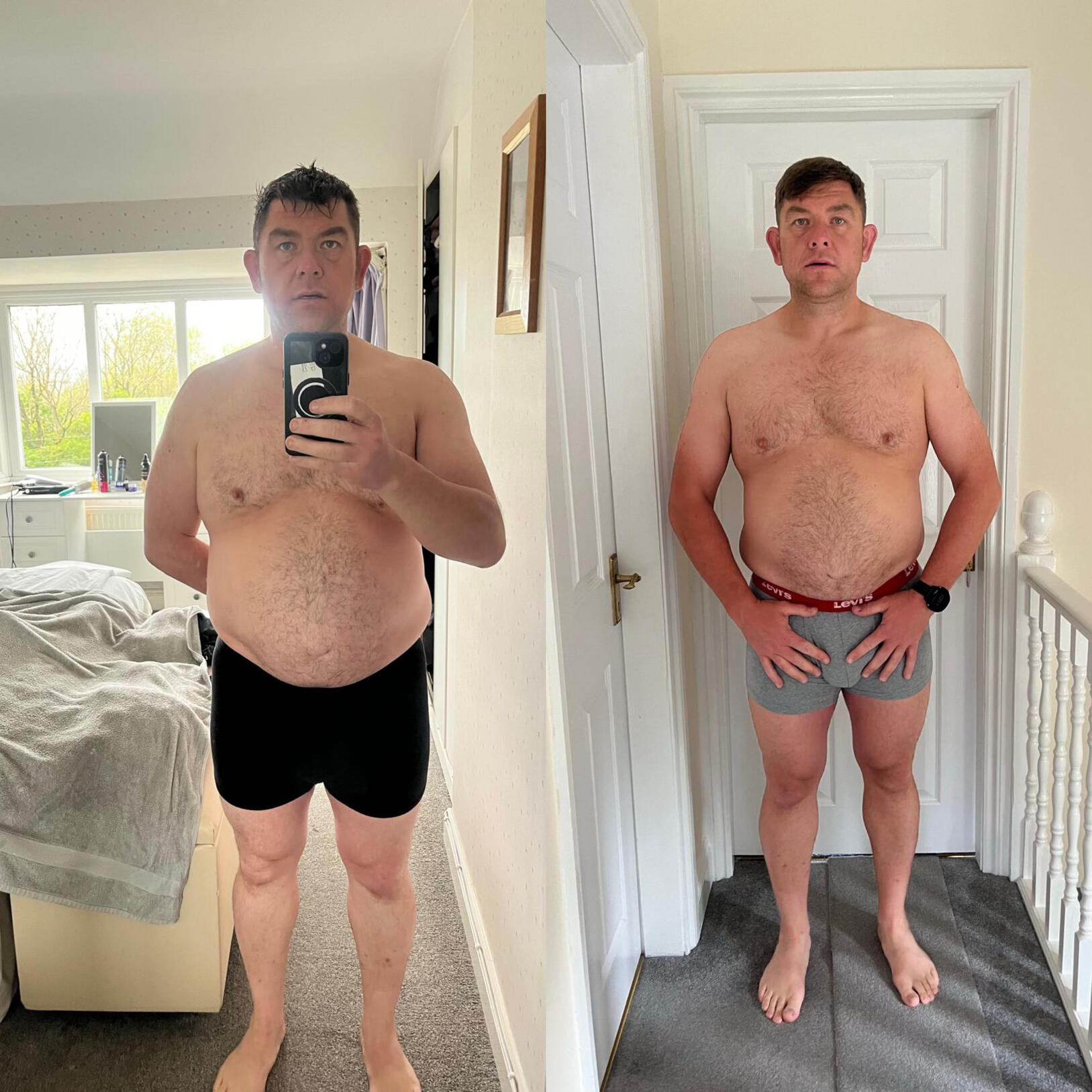 Fat loss transformation